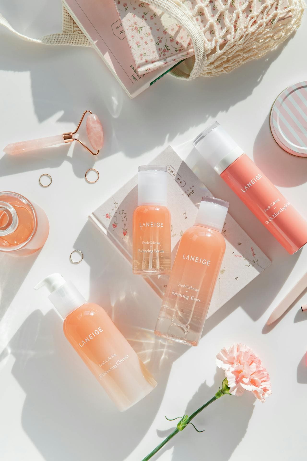 Routine de soins pour peau sensible